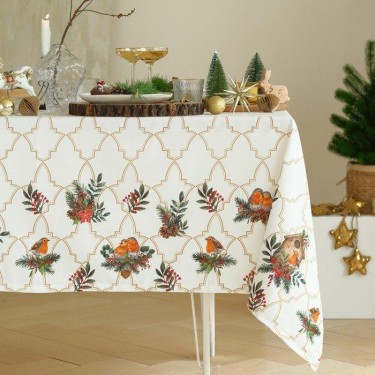 Скатерть Этель "Robin" 144х110см, 100%хл, саржа 190г/м2