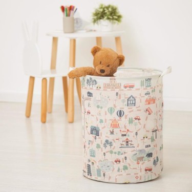 Корзинка текстильная Этель "Город" 34х43 см