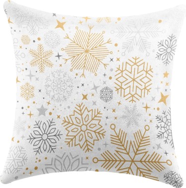 Подушка квадратная Cortin «Снежное очарование»