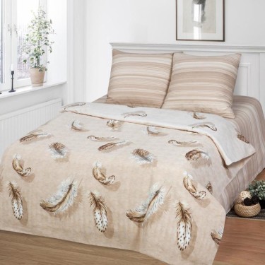 Постельное бельё евро АртПостель Премиум «Шлейф» размер 200х215см, 220х240см, 70х70см - 2 шт