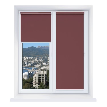 Рулонная штора Мини Натали ВО баклажановый 98