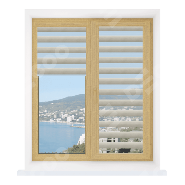 Рулонная штора День-ночь Уни 2 Libra серый