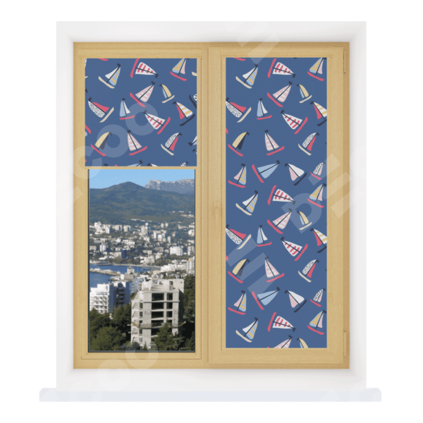 Рулонная штора Уни 2 с принтом Морское приключение