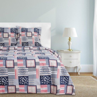 Постельное бельё Этель 1,5 сп «Капитан» 143х215 см, 150х214 см, 70х70 см -2 шт