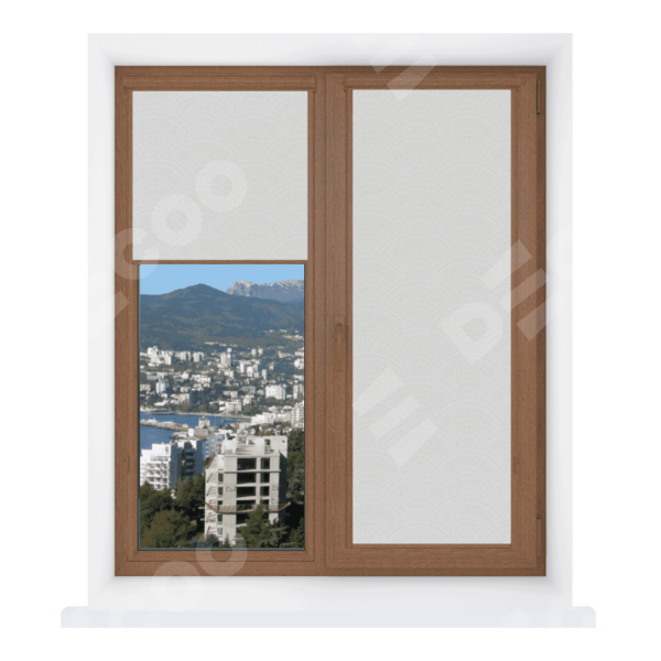 Рулонная штора Уни 2 Павлин белый 01