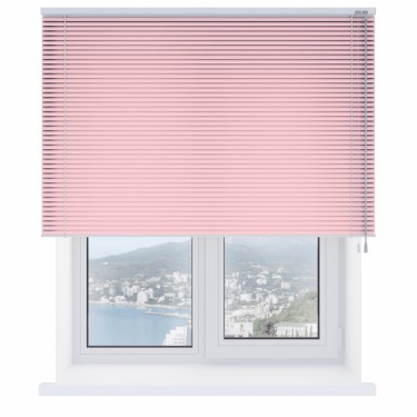 Горизонтальные жалюзи 2008 розовые