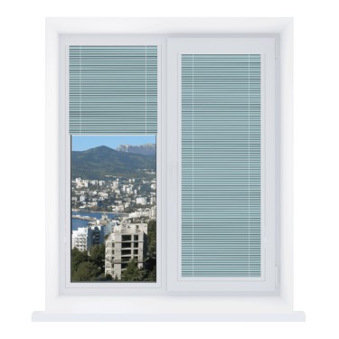 Кассетные жалюзи 6002 голубой