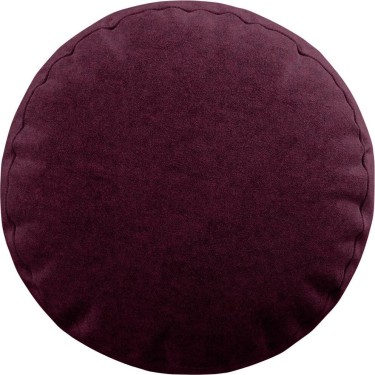 Подушка круглая «Кортин» канвас фиолетовый
