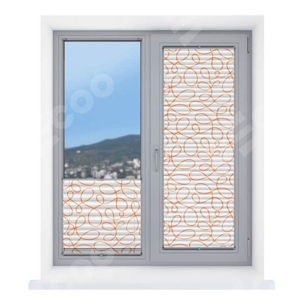 Штора плиссе ткань Опера 95