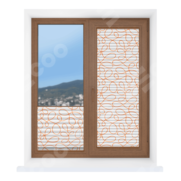 Штора плиссе ткань Опера 95