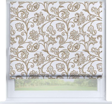 Римская штора «Кортин» на створку «Королевская роскошь»