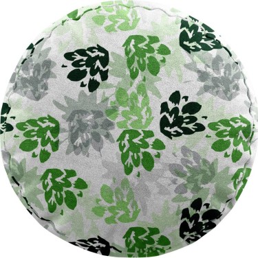 Подушка круглая Cortin «Зелёный луг»