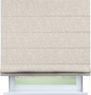 Римская штора «Кортин», софт мрамор кремовый, для проёма