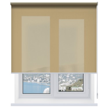 Рулонная штора Респект DM 09 кофейный