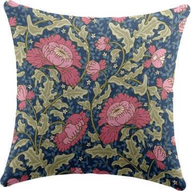 Подушка квадратная Cortin «Розовые цветы»