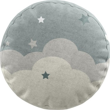 Подушка круглая Cortin «Ночные облака»