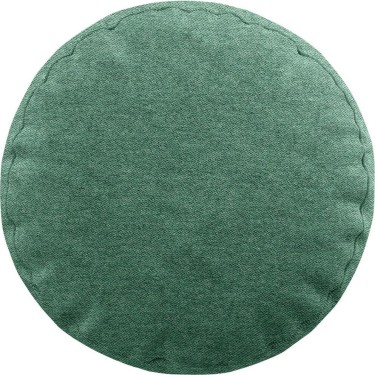 Подушка круглая Cortin твид бирюзовый