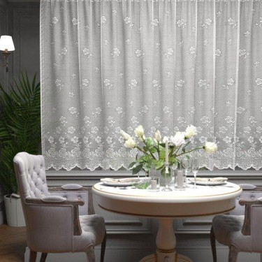 Штора со шторной лентой м484б 165*250 см, белый,пэ