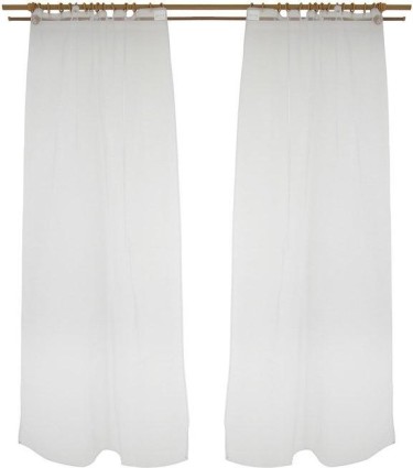 Штора органза 290х260 см, бежевый, 100% полиэстер